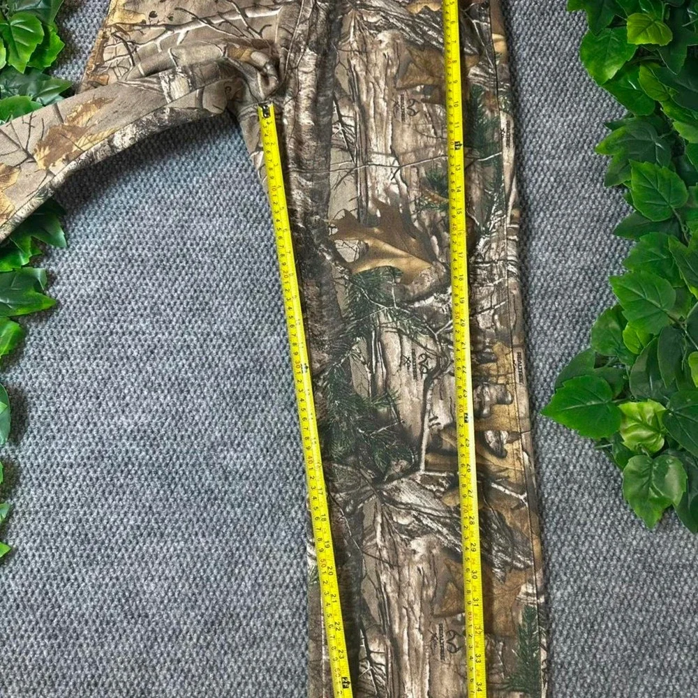 Realtree XTRA Camo Carpenter Pants Hunting Workwear with tree bark pattern
